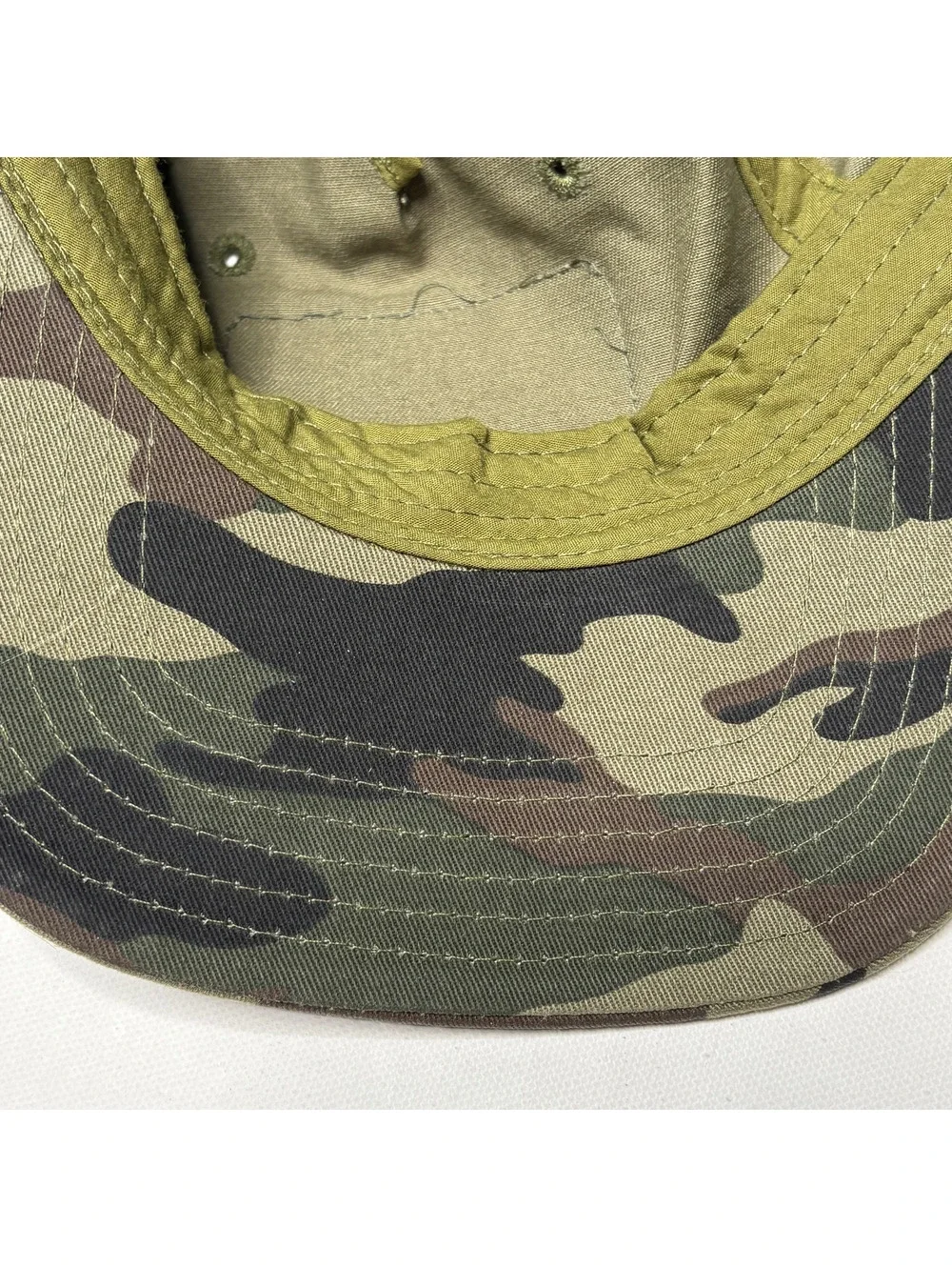 Smokey Bear Camo Trucker Hat Prevent Wildfires Snapback